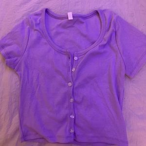 Purple Button up